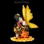 FA23013 Elfen Figur Mini Fee auf Sonnenblume - 360° presentation