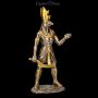 FS12913 Aegyptische Krieger Figur Horus Bronziert - 360° Ansicht