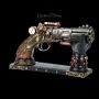 FS13054 Steampunk Pistole mit Hand Halterung - 360° Ansicht