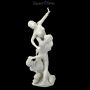 FS15079 Raub der Sabinerinnen Figur Giambologna weiss - 360° presentation