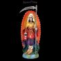 Reaper Figur - Santa Muerte - regenbogenfarben - 360° Ansicht