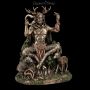 FS15420 Cernunnos Figur Keltischer Gott mit Tieren - 360° presentation
