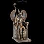 FS16155 Anubis Figur sitzend auf Thron - 360° presentation