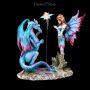 FS16714 Elfen Figur mit Drache Bad Dragon by Amy Brown - 360° presentation