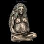FS16969 Tausendjaehrige Gaia Figur Mutter Erde bronziert - 360° Ansicht
