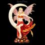 FS16970 Elfen Figur mit Phoenix Fire Moon by Nene Thomas - 360° presentation