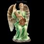 FS17711 Engel Figur Fortuna mit Goldmuenzen - 360° Ansicht