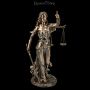 FS19781 Themis Figur Justitia Goettin mit Schwert und Waage - 360° presentation