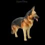 FS20701 Hunde Figur Deutscher Schaeferhund stehend - 360° presentation