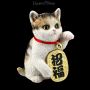 FS21212 Lucky Cat Figur Maneki Neko - 360° presentation