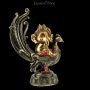 FS21216 Ganesha Figur auf Pfau - 360° presentation