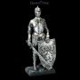 FS21323 Ritter Figur mit Loewenschild und Schwert - 360° Ansicht
