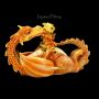 FS21600 Drachen Figur Sweetest Moment orange - 360° presentation
