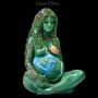 FS22160 Himmlische Gaia Figur - Mutter Erde mittel bemalt - 360° Ansicht