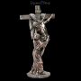 FS22280 Jesus Figur am Kreuz mit Heiligem Franziskus - 360° presentation