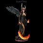 FS22391 Dark Angel Figur mit Flammen Sense - 360° Ansicht