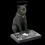 FS22576 Katzen Figur mit Witchboard Ouija Cat - 360° presentation