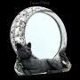 FS22635 Tischspiegel Katze vor Mond - 360° presentation