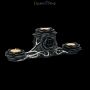 FS22636 Teelichthalter dreifach Schwarze Rosen - 360° presentation