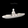 FS22762 Buddha Kerzenhalter für zwei Teelichter - 360° presentation