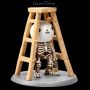 FS22833 Skelett Figur Lucky unter Leiter - 360° Ansicht