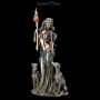 FS22872 Hekate Figur Göttin mit Hunden - 360° Ansicht