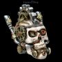 FS23104 Totenkopf Steampunk Metal Head - 360° Ansicht