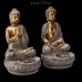 FS23203 Buddha Figuren mit Teelicht 2er Set - 360° Ansicht