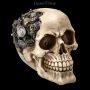 FS23432 Totenkopf mit Zahnrädern Clockwork Cranium - 360° presentation