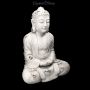 FS23703 Garten Figur Buddha mit Händen im Schoss - 360° presentation