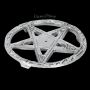 FS23736 Räucherhalter Pentagramm aus Metall - 360° Ansicht