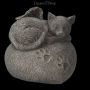 FS23776 Katzen Urne Liegend auf Herz - 360° Ansicht