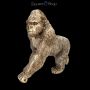 FS23964 Gorilla Figur goldfarben - 360° presentation