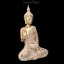 FS23994 Buddha Teelichthalter Verziert goldfarben - 360° presentation
