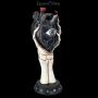FS24015 Skeletthand hält schwarzes Herz - 360° presentation