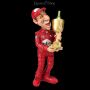 FS24070 Funny Job Figur Rennfahrer mit Pokal - 360° presentation