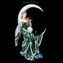 FS24082 Elfen Figur Wind Moon grün by Nene Thomas - 360° Ansicht