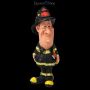 FS24101 Funny Job Figur klein Feuerwehrmann - 360° presentation
