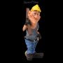 FS24110 Funny Job Figur klein Bauarbeiter - 360° Ansicht