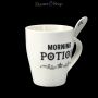 FS24232 Kaffeetasse mit Löffel Morning Potion - 360° Ansicht