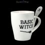 FS24236 Kaffeetasse mit Löffel Basic Witch - 360° Ansicht