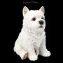 FS24301 West Highland Terrier Figur Westi Welpe - 360° Ansicht
