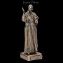 FS24350 Papst Franziskus Figur bronziert - 360° Ansicht