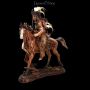 FS24444 Indianer Figur mit Pferd XXL - 360° Ansicht