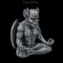FS24523 Gargoyle Figur Meditation Ohm - 360° Ansicht