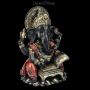 FS24538 Ganesha Figur schreibt Buch - 360° presentation