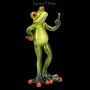 FS24616 Lustige 'Frosch Figur Mittelfinger - 360° Ansicht