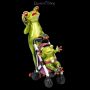 FS24629 Lustige Frosch Figur Mama und Kind spazieren - 360° presentation