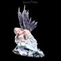 FS24651 Elfen Figur Winterliche Crystalia mit Drache - 360° Ansicht