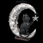 FS24721 Katzenfigur auf Mond Luna Companion - 360° presentation